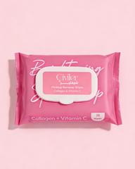 3-in-1 Makeup Remover Wipes (Collagen)