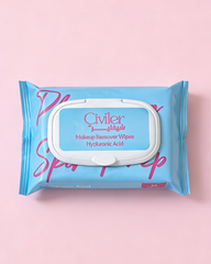 3-in-1 Makeup Remover Wipes (Hyaloronic Acid)