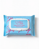 3-in-1 Makeup Remover Wipes (Hyaloronic Acid)