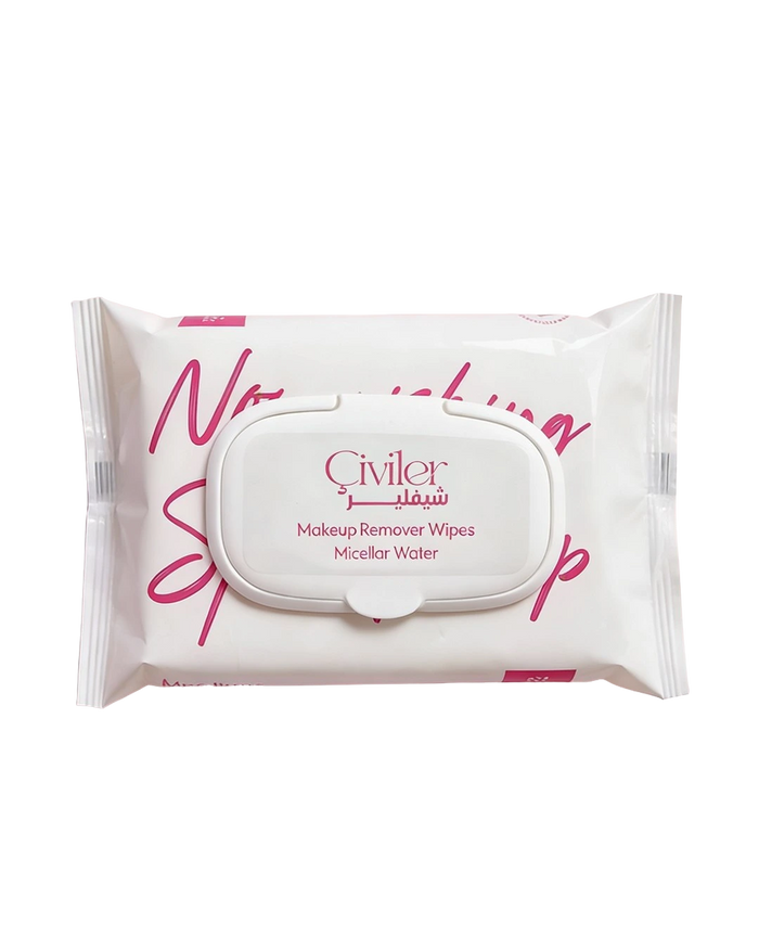2-in-1 Makeup Remover Wipes (Micellar Water)