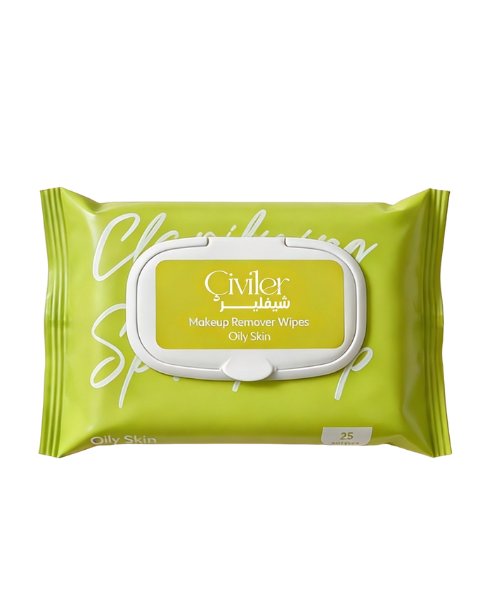 2-in-1 Makeup Remover Wipes (Oily skin)