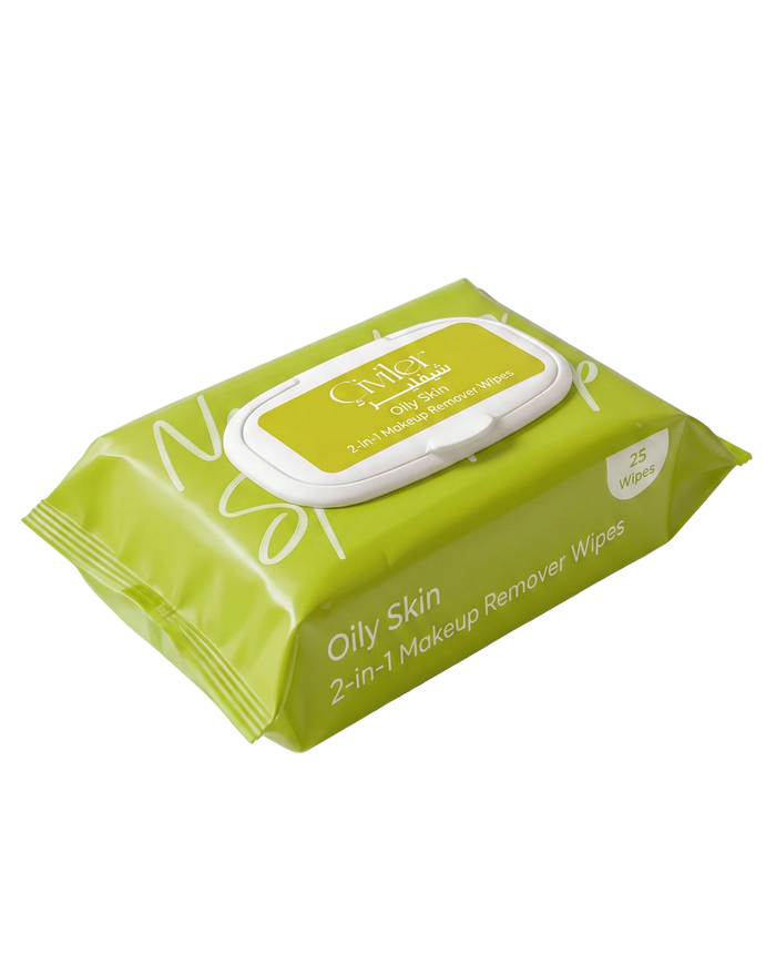 2-in-1 Makeup Remover Wipes (Oily skin)