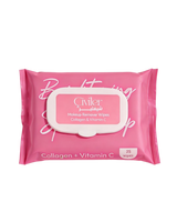 3-in-1 Makeup Remover Wipes (Collagen & Vitamin C)