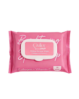3-in-1 Makeup Remover Wipes (Collagen & Vitamin C)
