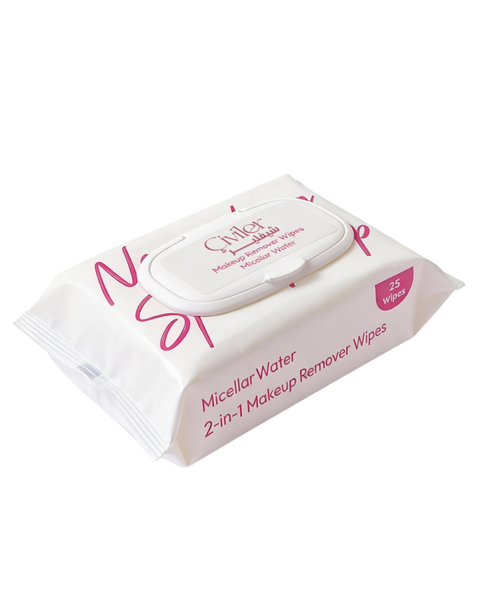 2-in-1 Makeup Remover Wipes (Micellar Water)