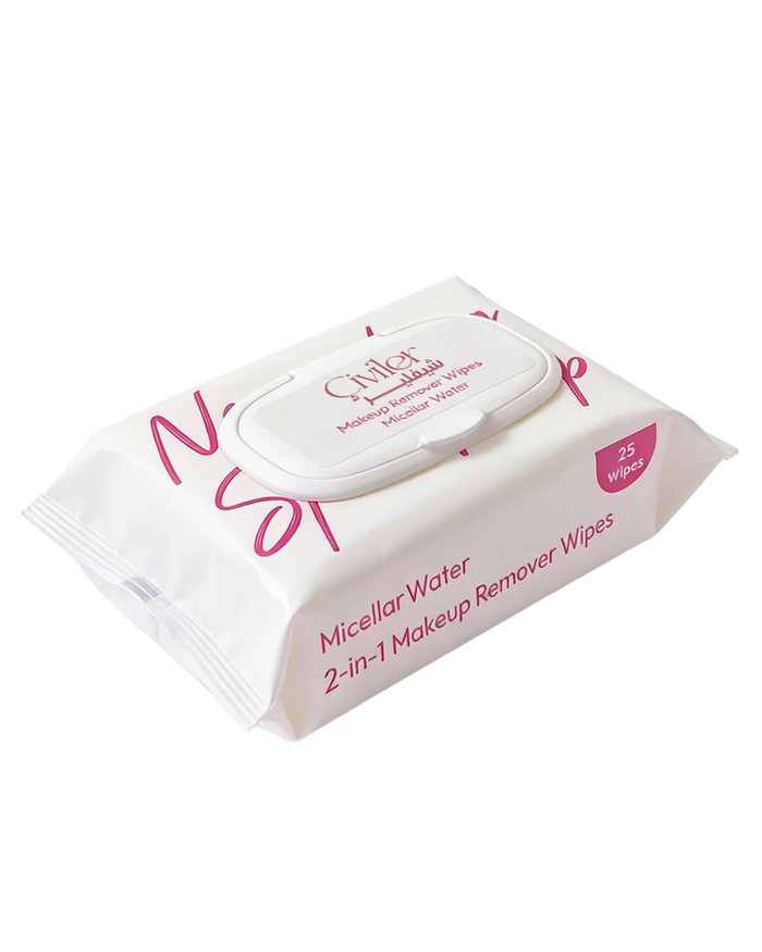 2-in-1 Makeup Remover Wipes (Micellar Water)
