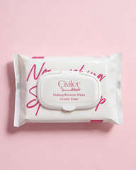 2-in-1 Makeup Remover Wipes (Micellar Water)