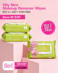 Makeup Remover Wipes Oily skin X3