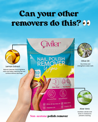 Nail Polish Remover Wipes