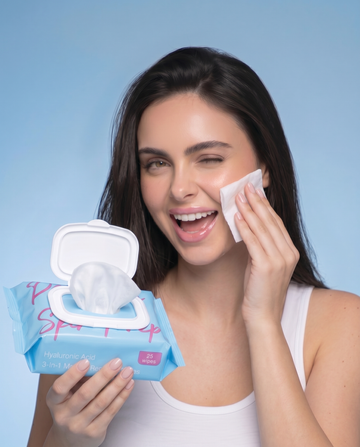 3-in-1 makeup remover wipes