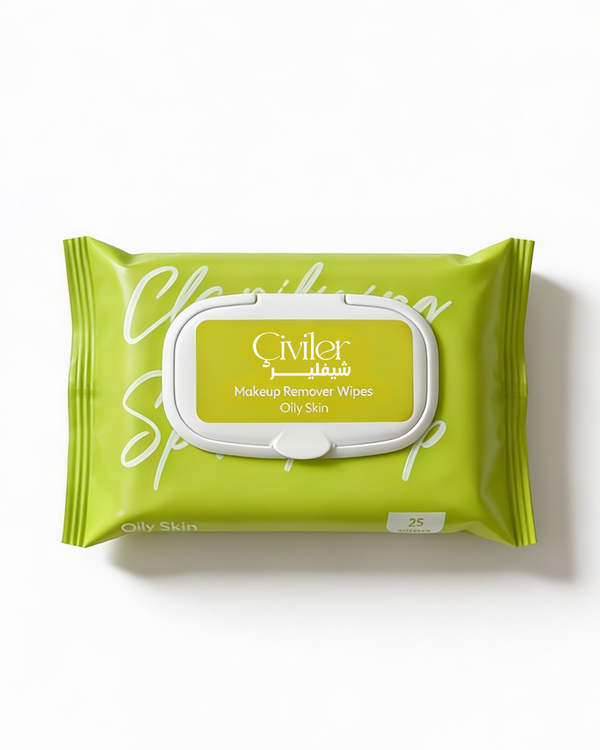 2-in-1 Makeup Remover Wipes (Oily skin)