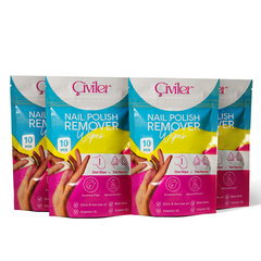 Four for More Nail Polish Remover Wipes